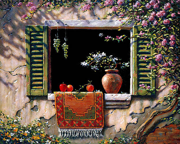Bob Pejman - Tuscany Window II